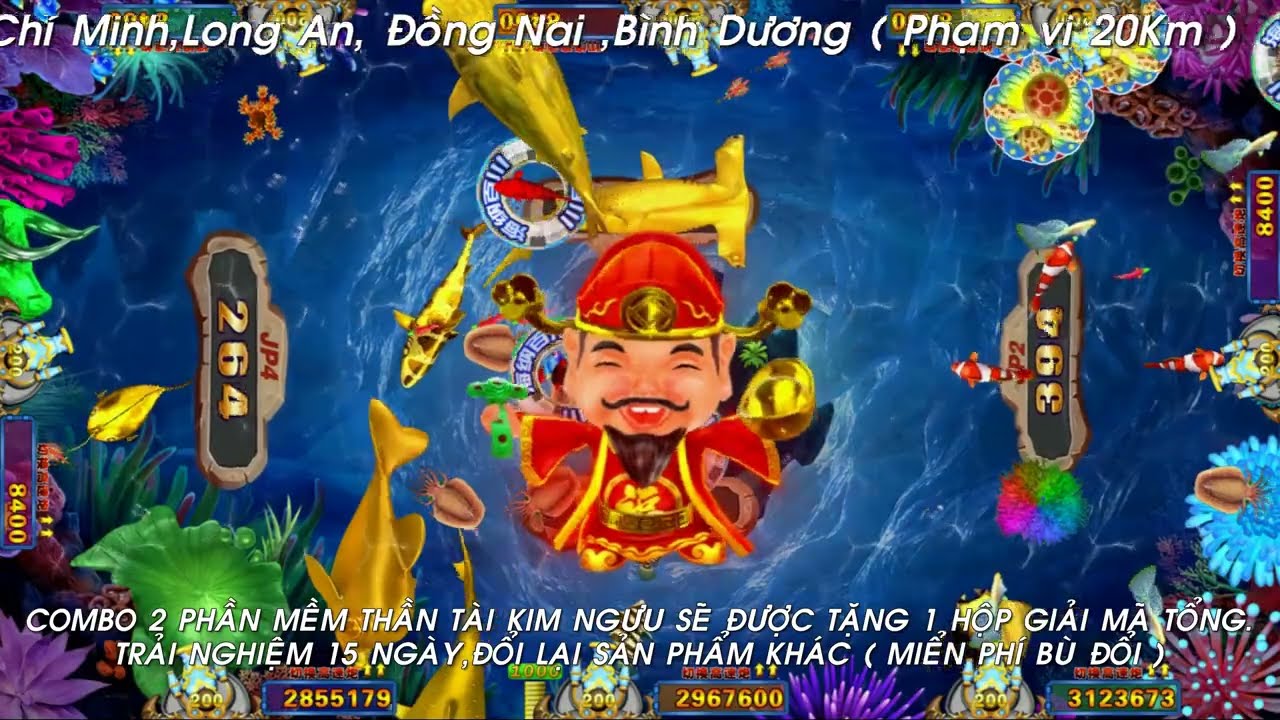 Phiên bản game bắn cá Thần Tài từ Trung Quốc