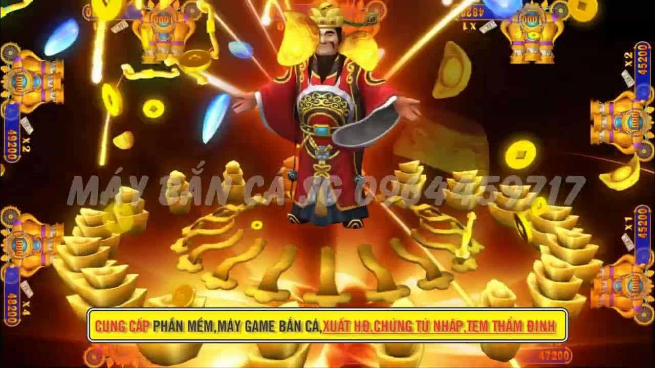 Phiên bản game bắn cá thần tài Trung Quốc đồ hoạ đẹp sắc nét