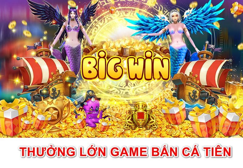 Phần thưởng cực lớn khi tham gia bắn cá tiền online