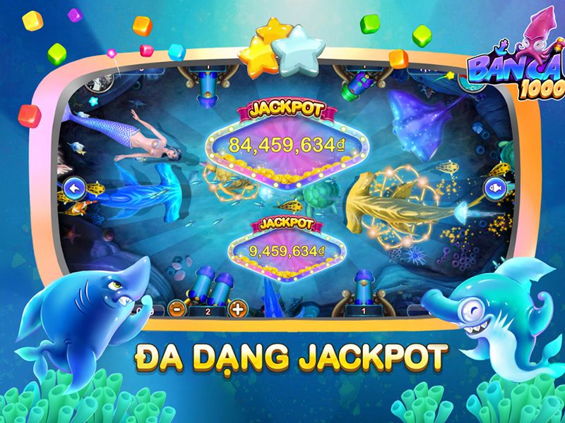 Tham gia nhận giải jackpot của bắn cá 1000