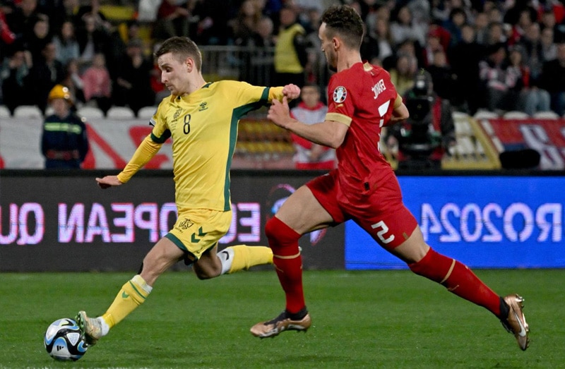 Soi kèo hiệp 2 trận đấu Lithuania vs Serbia