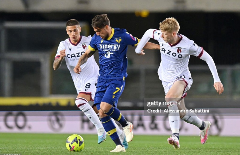 Soi kèo hiệp 1, Hellas Verona vs Bologna