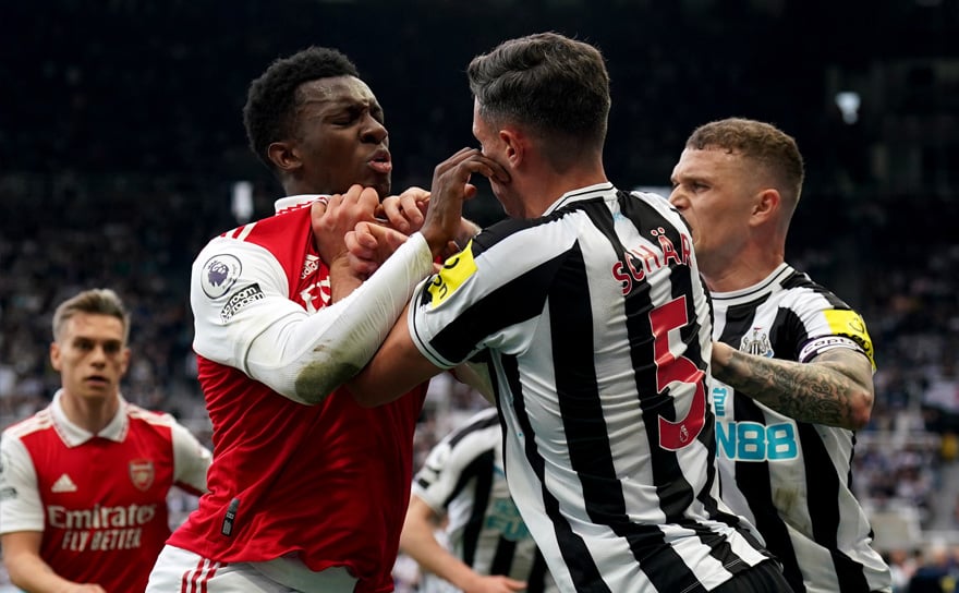 Kèo hiệp 2, soi kèo Newcastle vs Arsenal