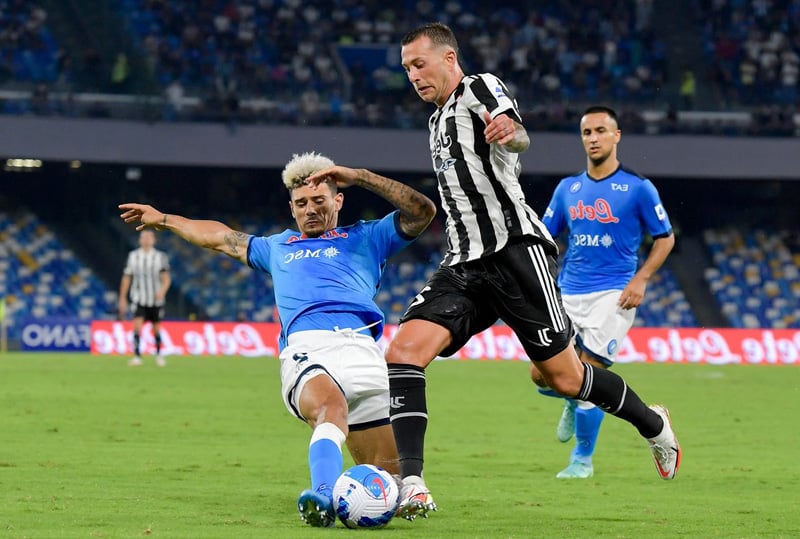 Kèo hiệp 2, soi kèo Juventus vs Napoli