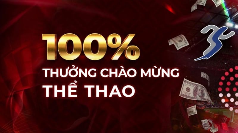 Khuyến mại cá cược thể thao, Goal123 khuyến mại 100% cá cược thể thao